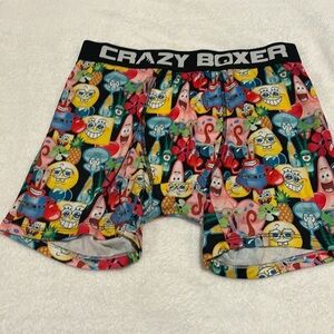 Sponge bob square pants crazy boxers size Large